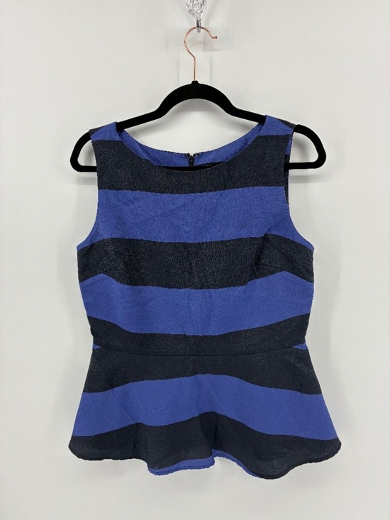 Banana Republic Tops - Banana Republic Blue Asymmetrical Sleeveless Tank Top
